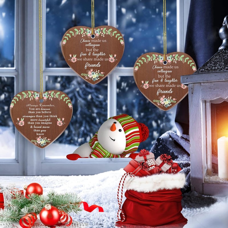 Jocidea Friend Gifts for Women, Christmas Ornaments for Friend Gift for Your Friend Thinking of You Gifts for Best Friend Friendship Gifts for Women Bridesmaid Proposal Gifts Friend - Image 5